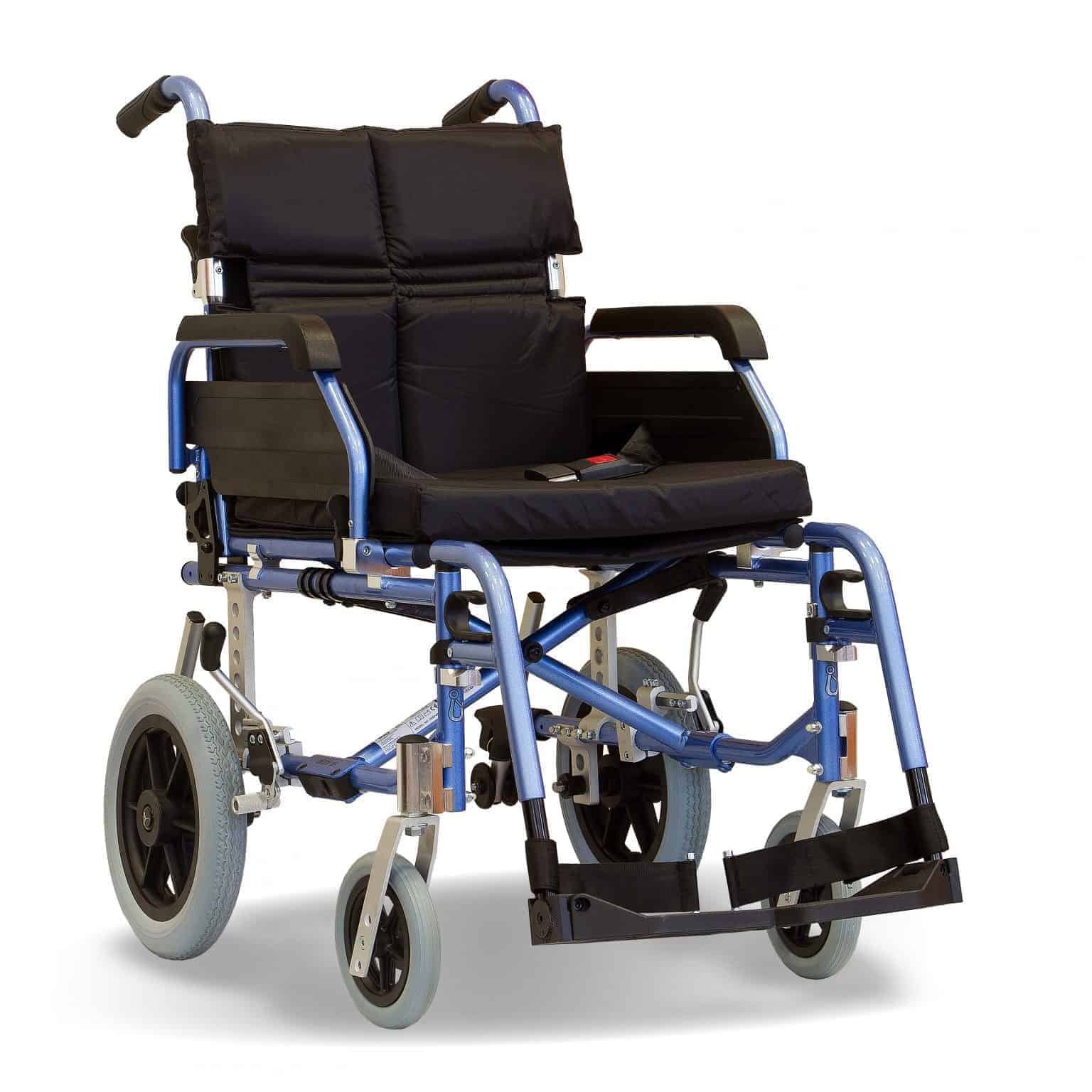 X5 Deluxe Modular Aluminium Attendant Wheelchair Bush Healthcare