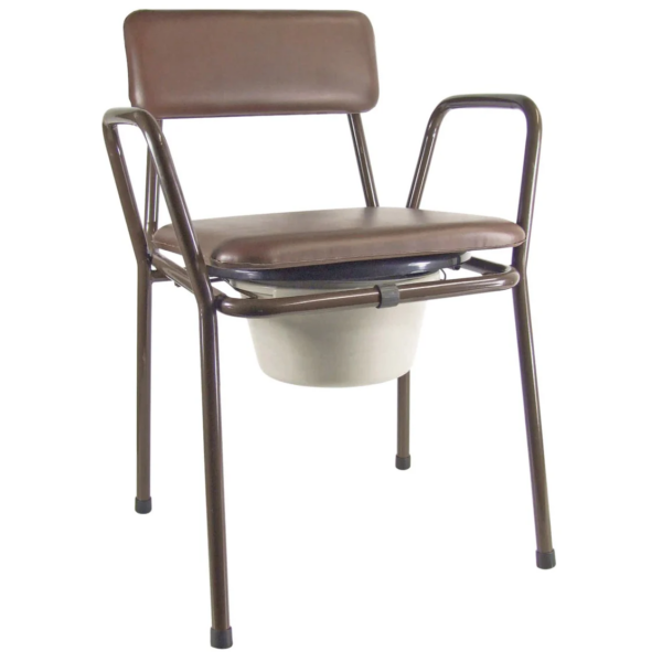 Kent Stacking Commode Chair