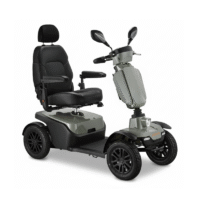 Excel road mobility scooter in grey with captain's seat
