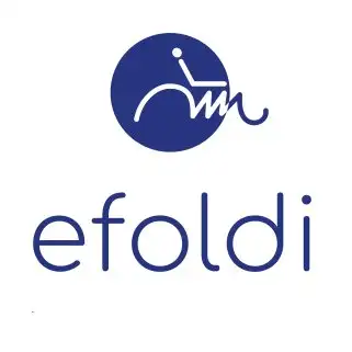 eFOLDi logo partnered with Bush HealthCare for stairlifts in South Wales