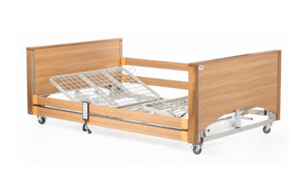 Alerta Lomond bariatric care bed with wooden side rails