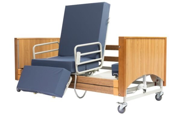 Alerta Lomond Rotate Stand Up bed in the seated position