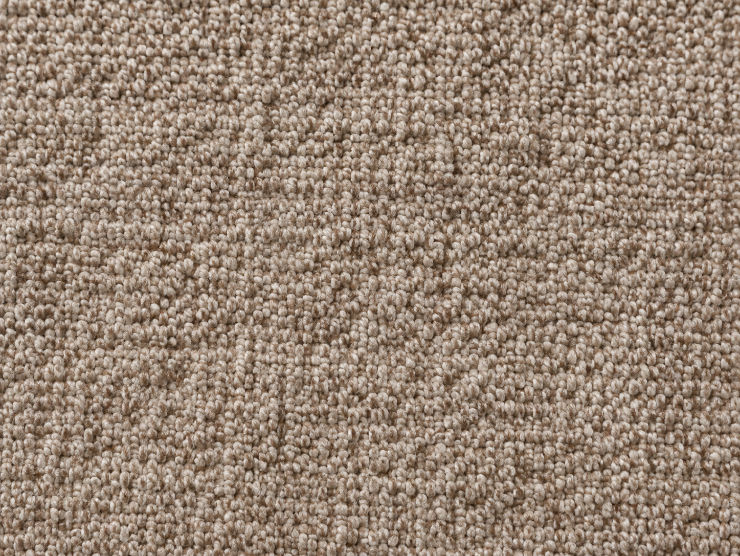 Close-up of oatmeal chenille fabric