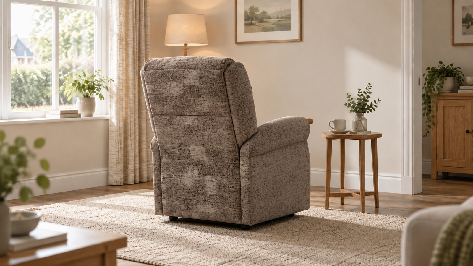 Pembridge riser recliner seen from behind